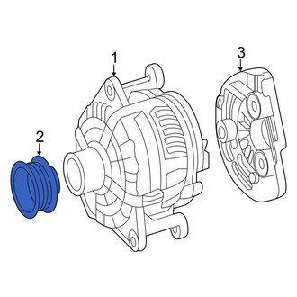 Mercedes-Benz OE - Alternator Pulley