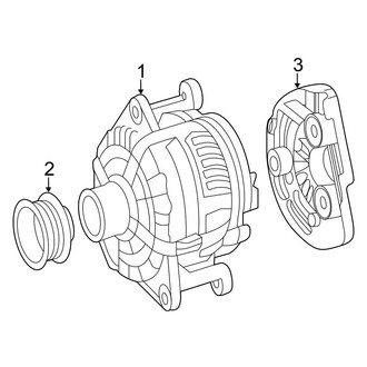 Mercedes-Benz OE - Electrical - Alternator
