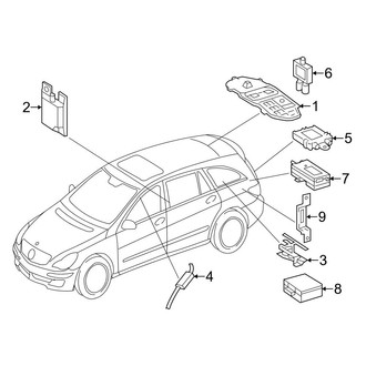 Mercedes-Benz OE - Electrical - Antenna