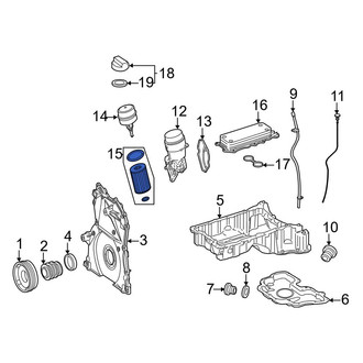 Mercedes-Benz OE - Engine Oil Filter Element