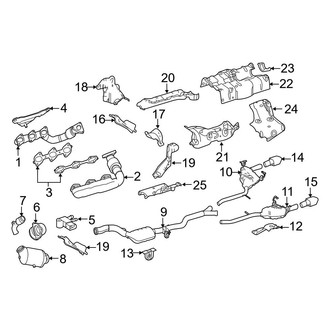 Mercedes-Benz OE - Exhaust System - Exhaust Components (Bluetec 4Matic)