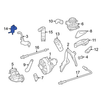 Mercedes-Benz OE - Vapor Canister Purge Solenoid