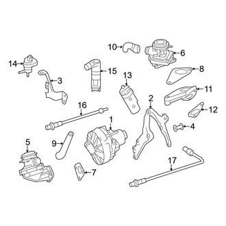 Mercedes-Benz OE - Emission System - Emission Components