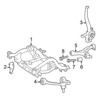 Mercedes-Benz OE - Front Suspension - Suspension Components