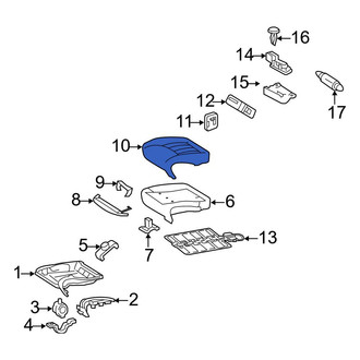 Mercedes-Benz OE - Front Right Seat Cover