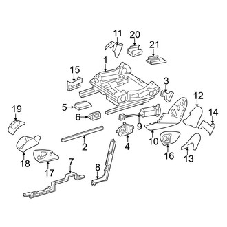 Mercedes-Benz OE - Seats & Tracks - Tracks & Components