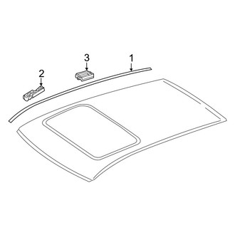 Mercedes-Benz OE - Roof - Exterior Trim