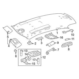 Mercedes-Benz OE - Roof - Interior Trim