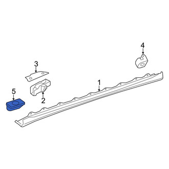 Mercedes-Benz OE - Jack Pad