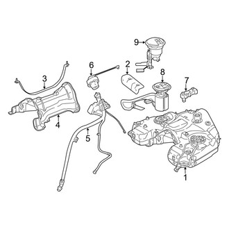 Mercedes-Benz OE - Fuel System Components (Bluetec 4Matic)