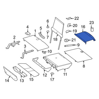 Mercedes-Benz OE - Rear Cargo Cover
