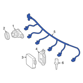 Mercedes-Benz OE - Front Parking Aid System Wiring Harness