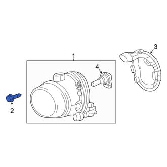 Mercedes-Benz OE - Fog Light Bolt