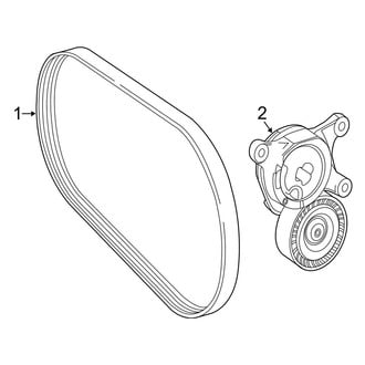 Mercedes-Benz OE - Cooling - Belts & Pulleys (W/O High Output)