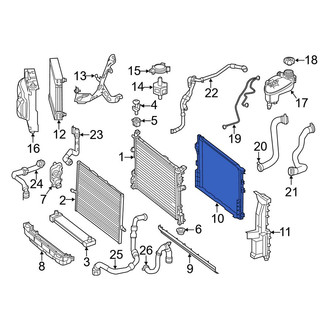 Mercedes-Benz OE - A/C Condenser Mount