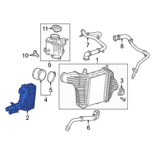 Intercooler Bracket