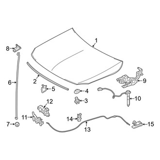 Mercedes-Benz OE - Hood & Components