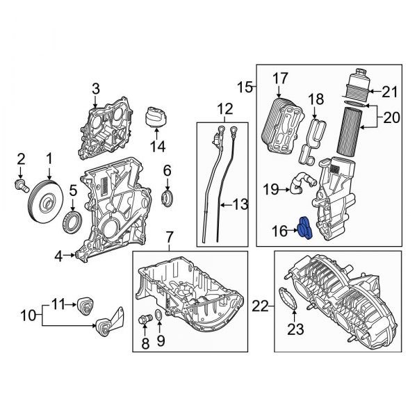 Engine Oil Filter Housing Gasket