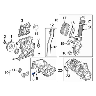 Mercedes-Benz OE - Engine Oil Drain Plug