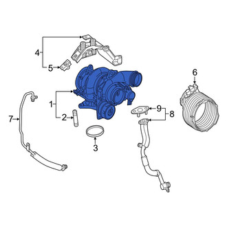Mercedes-Benz OE - Turbocharger