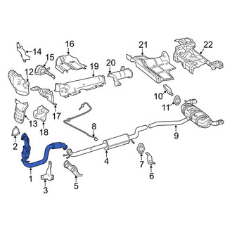 Mercedes-Benz OE - Front Catalytic Converter