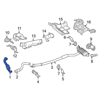 Mercedes-Benz OE - Front Catalytic Converter