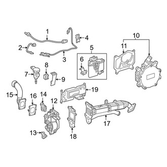 Mercedes-Benz OE - Emission System (W/O High Output)