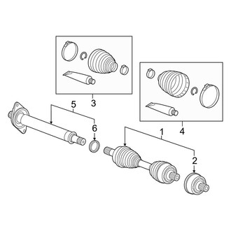 Mercedes-Benz OE - Front Suspension - Drive Axles