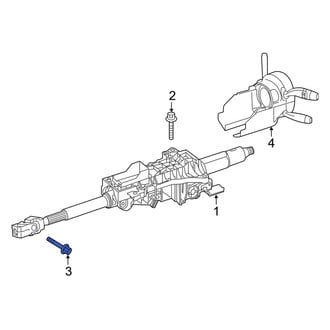 Mercedes-Benz OE - Steering Column Bolt
