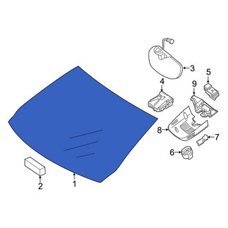 Mercedes-Benz OE - Front Windshield