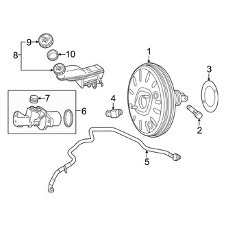 Mercedes-Benz OE - Cowl - Components on Dash Panel