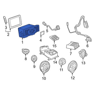 Mercedes-Benz OE - Radio Control Unit