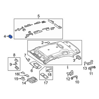 Mercedes-Benz OE - Headliner Insulator