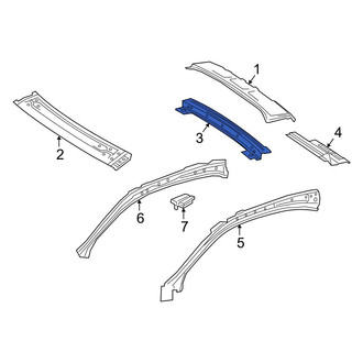 Mercedes-Benz OE - Roof Bow