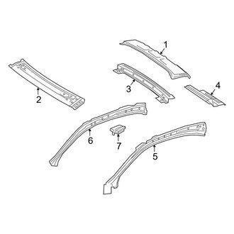 Mercedes-Benz OE - Roof & Components (With Panoramic Roof)