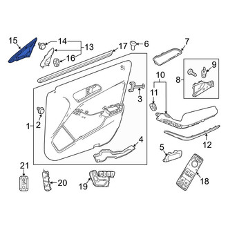 Mercedes-Benz OE - Front Right Door Panel Insulation