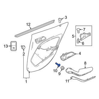 Mercedes-Benz OE - Door Armrest Screw