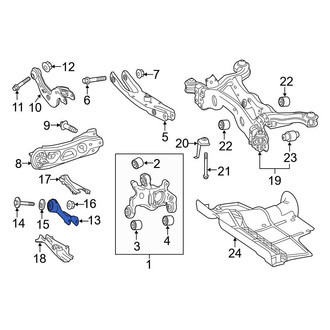 Mercedes-Benz OE - Rear Suspension Track Bar