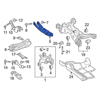 Mercedes-Benz OE - Rear Suspension Track Bar