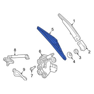 Mercedes-Benz OE - Rear Wiper Blade