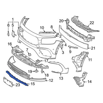 Mercedes-Benz OE - Front Valance Panel