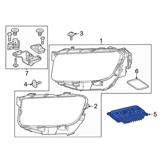 Mercedes-Benz OE - Front Right Headlight Control Module