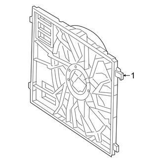 Mercedes-Benz OE - Cooling Fan