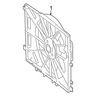 Mercedes-Benz OE - Cooling Fan