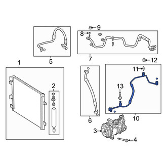 Mercedes-Benz OE - A/C Refrigerant Liquid Hose
