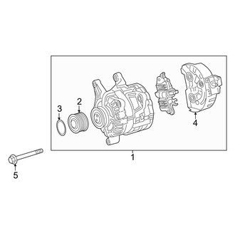 Mercedes-Benz OE - Electrical - Alternator