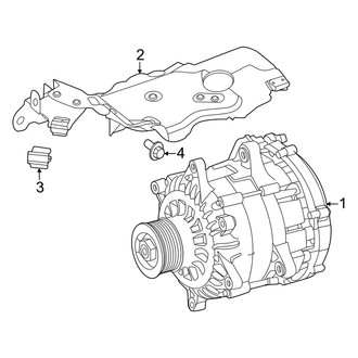 Mercedes-Benz OE - Electrical - Alternator