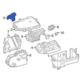 Mercedes-Benz OE - Fuse and Relay Center Cover
