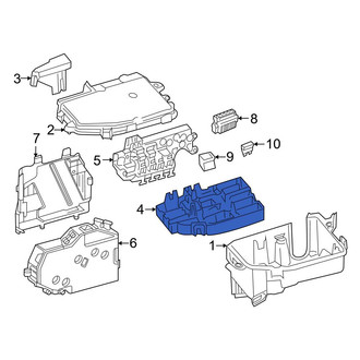 Mercedes-Benz OE - Fuse and Relay Center Base