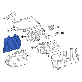Mercedes-Benz OE - Fuse and Relay Center Bracket